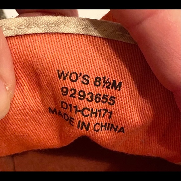 Sperry Top Sider Canvas Sneaker. Size 8.5M - Picture 7 of 10